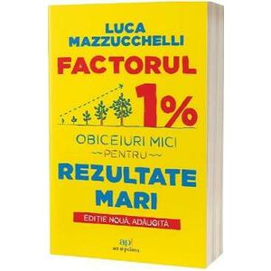 Factorul 1%: Obiceiuri mici pentru rezultate mari - Luca Mazzucchelli imagine