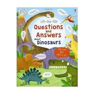 Lift the Flap: Questions and Answers about Dinosaurs - Katie Daynes imagine