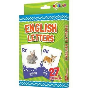 English letters. 27 de cartonase imagine