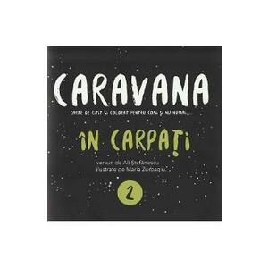 Caravana: In carpati. Carte de citit si colorat pentru copii si nu numai - Ali Stefanescu imagine
