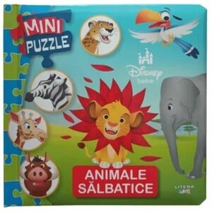 Disney Bebe. Mini puzzle. Animale salbatice imagine