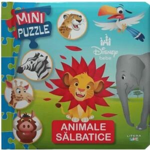 Disney bebe. Mini puzzle. Animale salbatice imagine