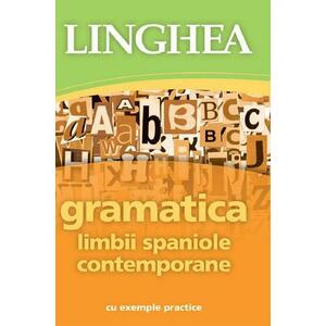 Gramatica limbii spaniole contemporane cu exemple practice imagine