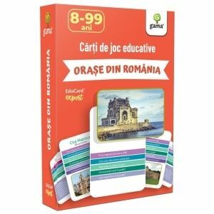 Carti de joc educative - Orase din Romania | imagine