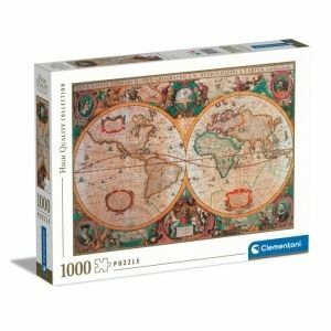 Puzzle Clementoni - Old Map, 1000 piese imagine