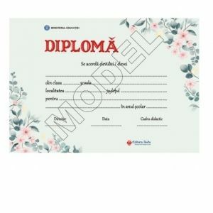 Diploma scolara 2022 - model 1 imagine