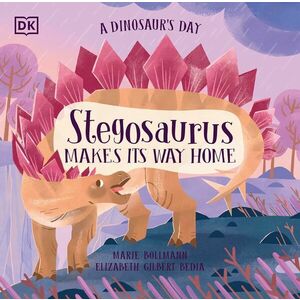 A Dinosaur's Day: Stegosaurus Makes Its Way Home imagine