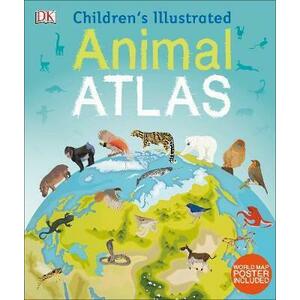Children's Illustrated Animal Atlas imagine