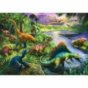Puzzle lumea dinozaurilor 200 piese imagine