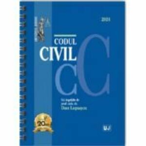 Codul civil. Ianuarie 2024. Editie tiparita pe hartie alba - Dan Lupascu imagine