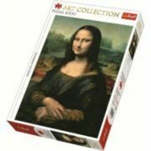 Puzzle Mona Lisa 1000 de piese, Trefl imagine