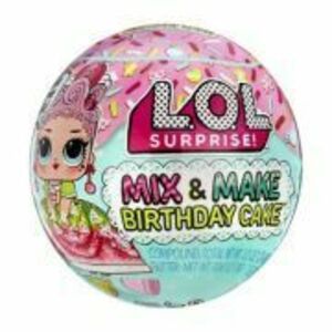 Papusa Tots Mix & make birthday cake, LOL Surprise! imagine
