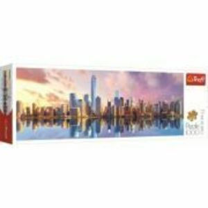 Puzzle panorama Manhattan 1000 de piese, Trefl imagine