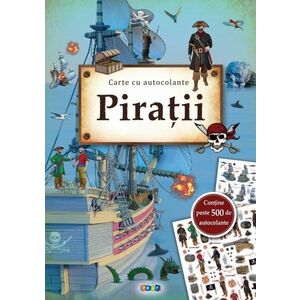 Piratii (carte cu autocolante) imagine