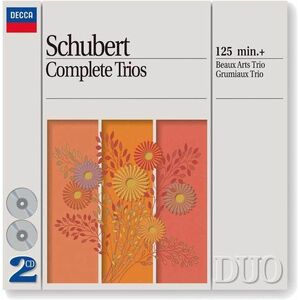 Schubert: Complete Trios | Beaux Arts Trio, Grumiaux Trio imagine