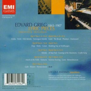 Grieg: Lyric Pieces | Leif Ove Andsnes, Edvard Grieg imagine