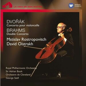 Dvorak: Concerto pour violoncelle / Brahms: Double Concerto | Mstislav Rostropovich, David Oistrakh, Adrian Boult imagine