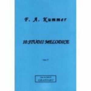 10 studii melodice. Violoncel - Friedrich August Kummer imagine