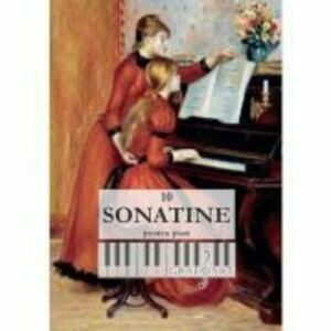10 sonatine pentru pian solo imagine