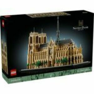 LEGO Architecture. Notre-Dame de Paris 21061, 4383 piese imagine