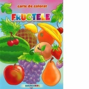 Fructele. Carte de colorat imagine