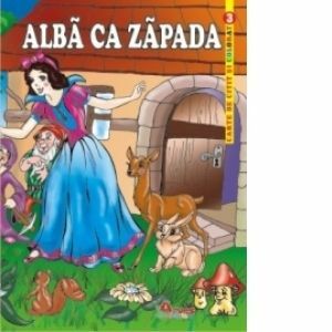 Alba Ca Zapada - carte de citit si colorat imagine