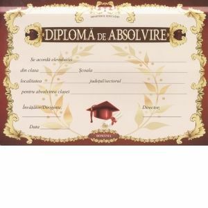 Diploma absolvire 1, 2024 imagine
