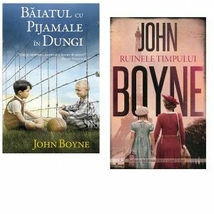 Pachet (2 carti) John Boyne: 1. Baiatul cu pijamale in dungi; 2. Ruinele timpului imagine