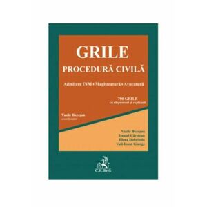 Grile Procedura Civila. Admitere INM . Magistratura . Avocatura imagine