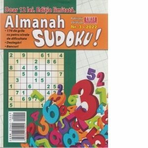 Almanah Sudoku, Nr.3/2022 imagine