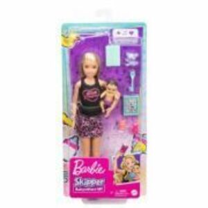 Papusa Skipper first jobs babysitter blonda Barbie imagine