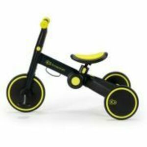 Bicicleta de echilibru / tricicleta 4Trike, black volt, Kinderkraft imagine