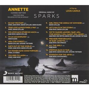 Annette - Soundtrack (Cannes Edition) | Sparks imagine