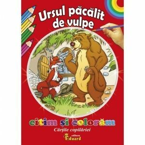 Citim si coloram - Ursul Pacalit De Vulpe imagine