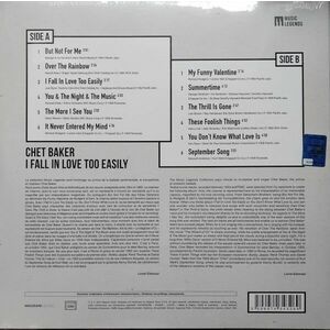 I Fall In Love Too Easily - Vinyl | Chet Baker imagine