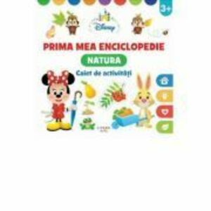 Disney. Prima mea enciclopedie. Caiet de activitati 3 ani imagine