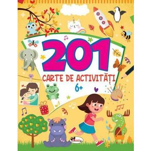 201 carte de activitati 6 ani+ imagine