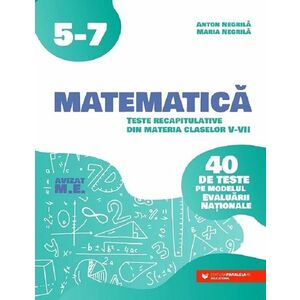 Matematica - Clasele 5-7 imagine