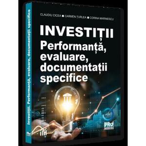 Investiții. Performanta evaluare documentatii specifice imagine