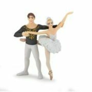 Set figurine balerina si partenerul ei, Papo imagine