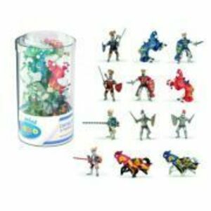 Set figurine mini cavaleri 12 piese, Papo imagine