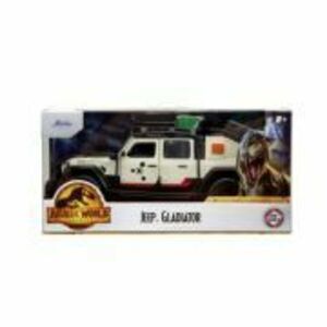 Masinuta metalica Jurassic World Jeep Gladiator scara 1: 32 imagine