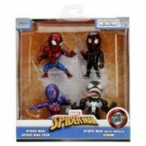 Set Marvel Spider Man 4 figurine metalice 6. 5 cm imagine