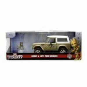 Set Marvel Masinuta metalica Ford Bronco si figurina Groot imagine