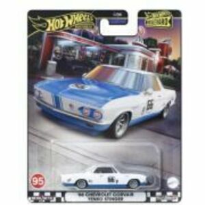 Masinuta metalica Chevrolet Corvair Yenko Stinger 66 scara 1: 64, Hot Wheels Premium Boulevard imagine