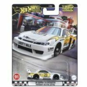 Masinuta metalica LB Super Silhouette Nissan Silvia scara 1: 64, Hot Wheels Premium Boulevard imagine