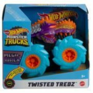 Masinuta Twister Tredz Mega Wrex scara 1: 43, Hot Wheels Monster Truck imagine