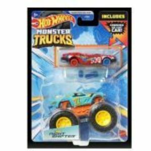 Masinuta metalica Night Shifter, Hot Wheels Monster Truck imagine