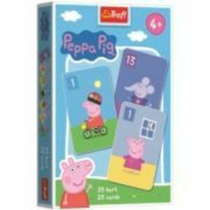 Joc de carti Pacalici Peppa Pig, Trefl imagine