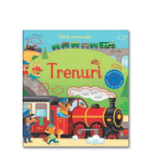 Trenuri: carti muzicale (Usborne) - Usborne Books imagine